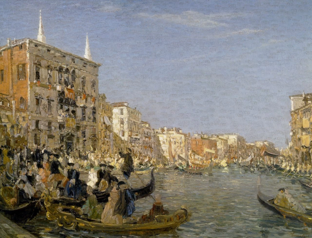 Gondole sul canale